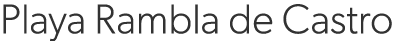 Playa Rambla de Castro