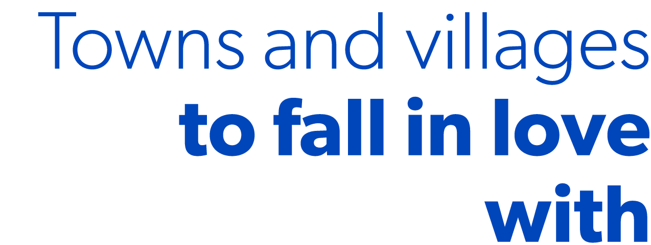 Towns and villages to fall in love with