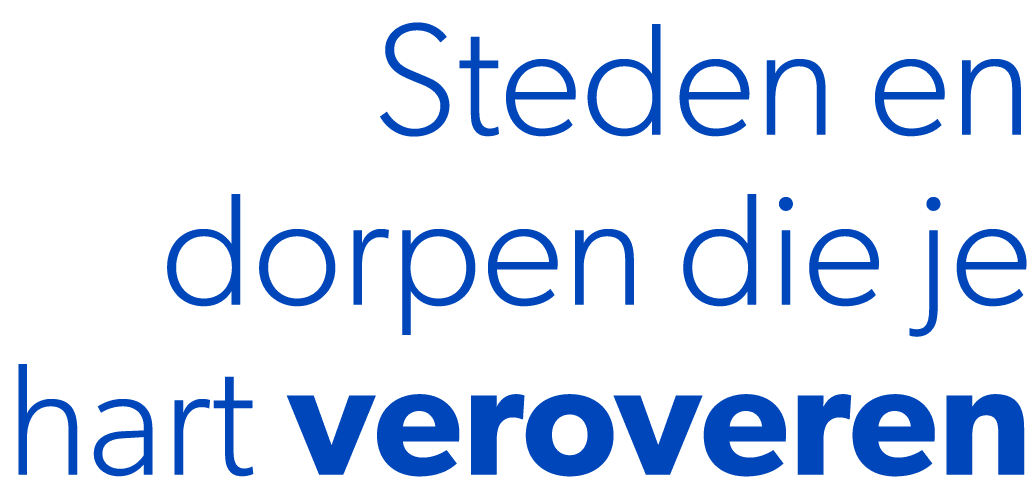 Steden en dorpen die je hart veroveren