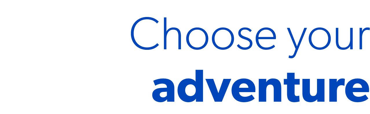 Choose your adventure 
